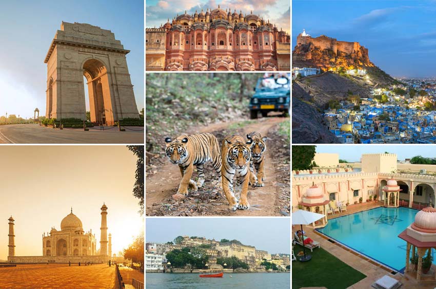 Delhi - Agra - Ranthambore - Jaipur - Jodhpur - Rohetgarh - Udaipur - Udaipur Tour