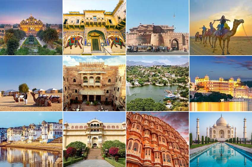 Delhi – Mandawa - Bikaner – Jaisalmer - Manwar – Luni - Mount Abu – Udaipur - Pushkar – Samode - Jaipur - Agra Tour Packages