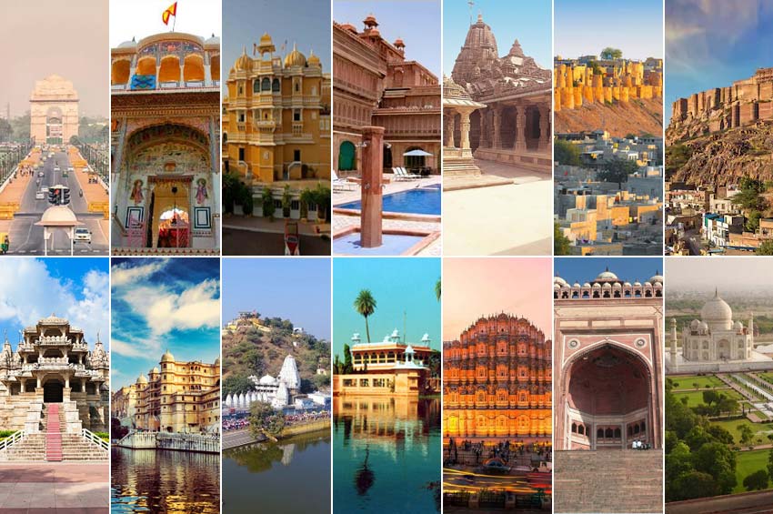 Delhi - Shekhawati - Deogarh - Bikaner - Osian - Jaisalmer - Jodhpur - Ranakpur - Udaipur - Dungarpur - Kota - Jaipur - Fathehpur Sikri - Agra - Delhi tour