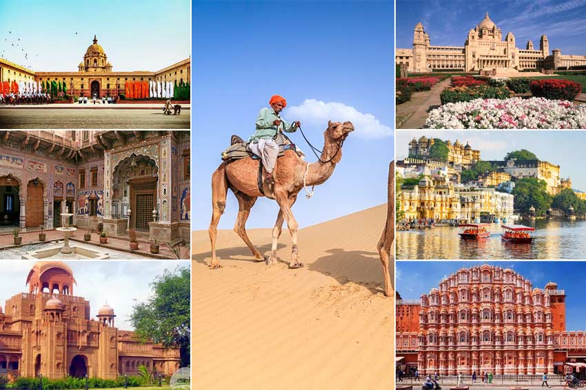 Delhi - Mandawa - Bikaner - Jaisalmer - Jodhpur - Udaipur - Jaipur - Delhi Tour Packages
