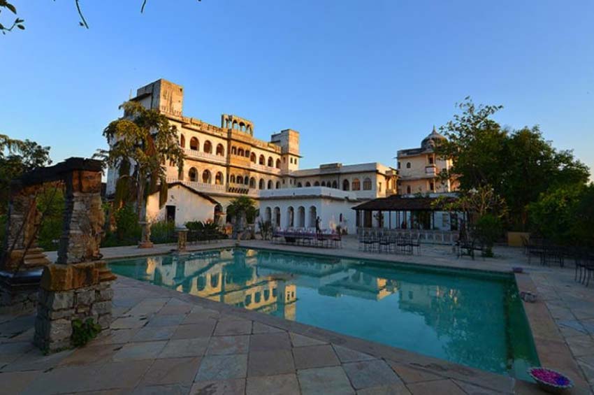 Castle Bijaipur heritage hotel near Chittorgarh in Rajasthan