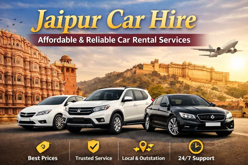Jaipur car rental with driver sedan Innova Crysta Fortuner Tempo Traveller Urbania