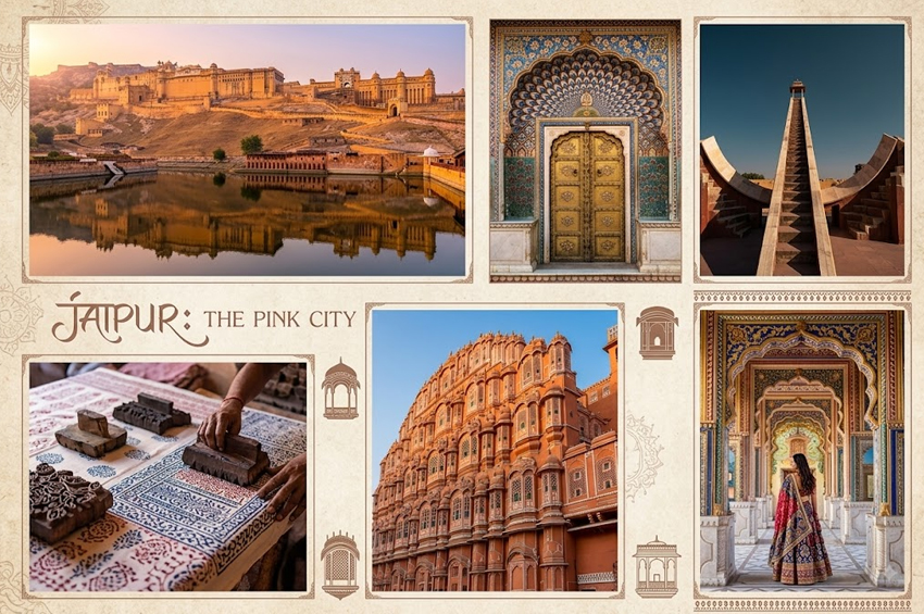 Jaipur full day sightseeing tour by private car
