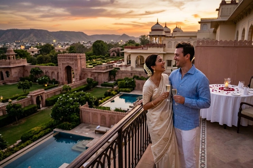 Luxury hotel in Jaipur for couples and honeymooners