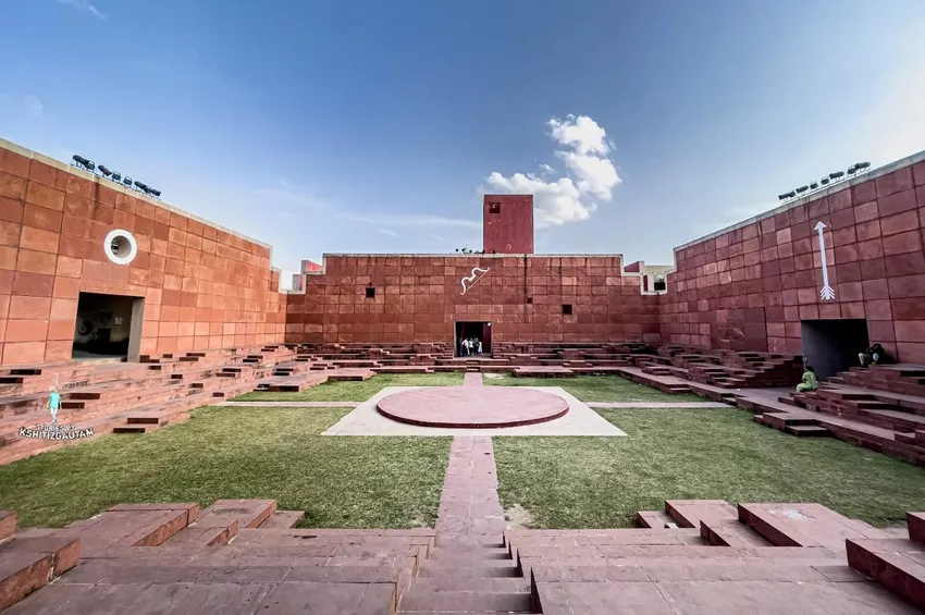 Jawahar Kala Kendra Jaipur Charles Correa Navagraha architecture art galleries cultural centre