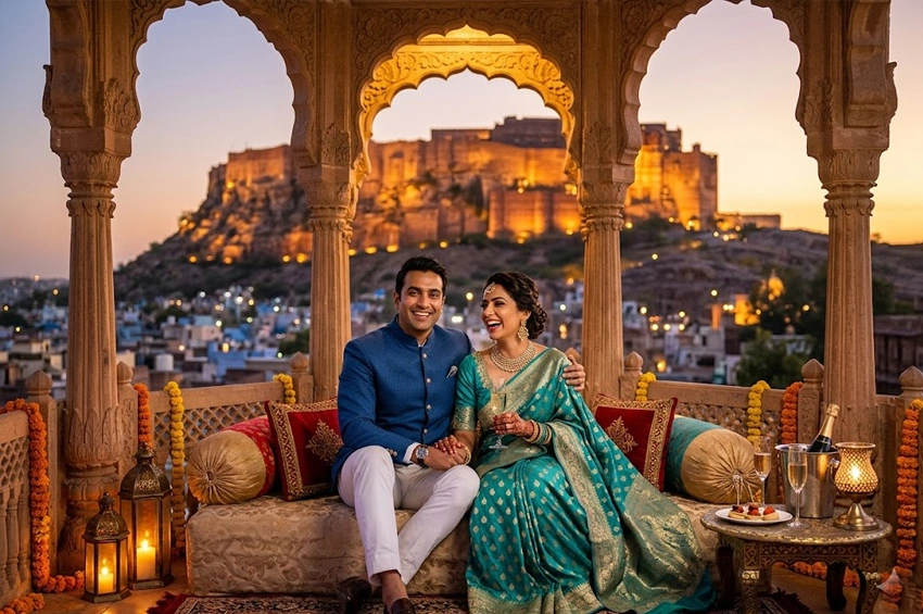 Luxury Rajasthan tour Jaipur Jodhpur Udaipur palace hotel private chauffeur safari India