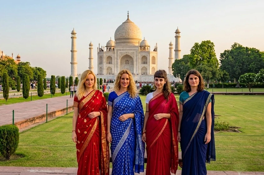 Taj Mahal dress code and what to wear guide for women men and couples