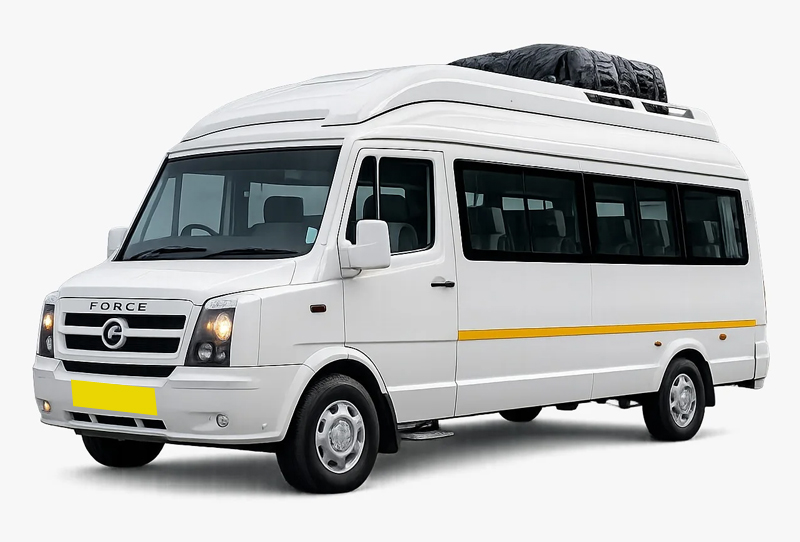 Tempo Traveller rental with driver