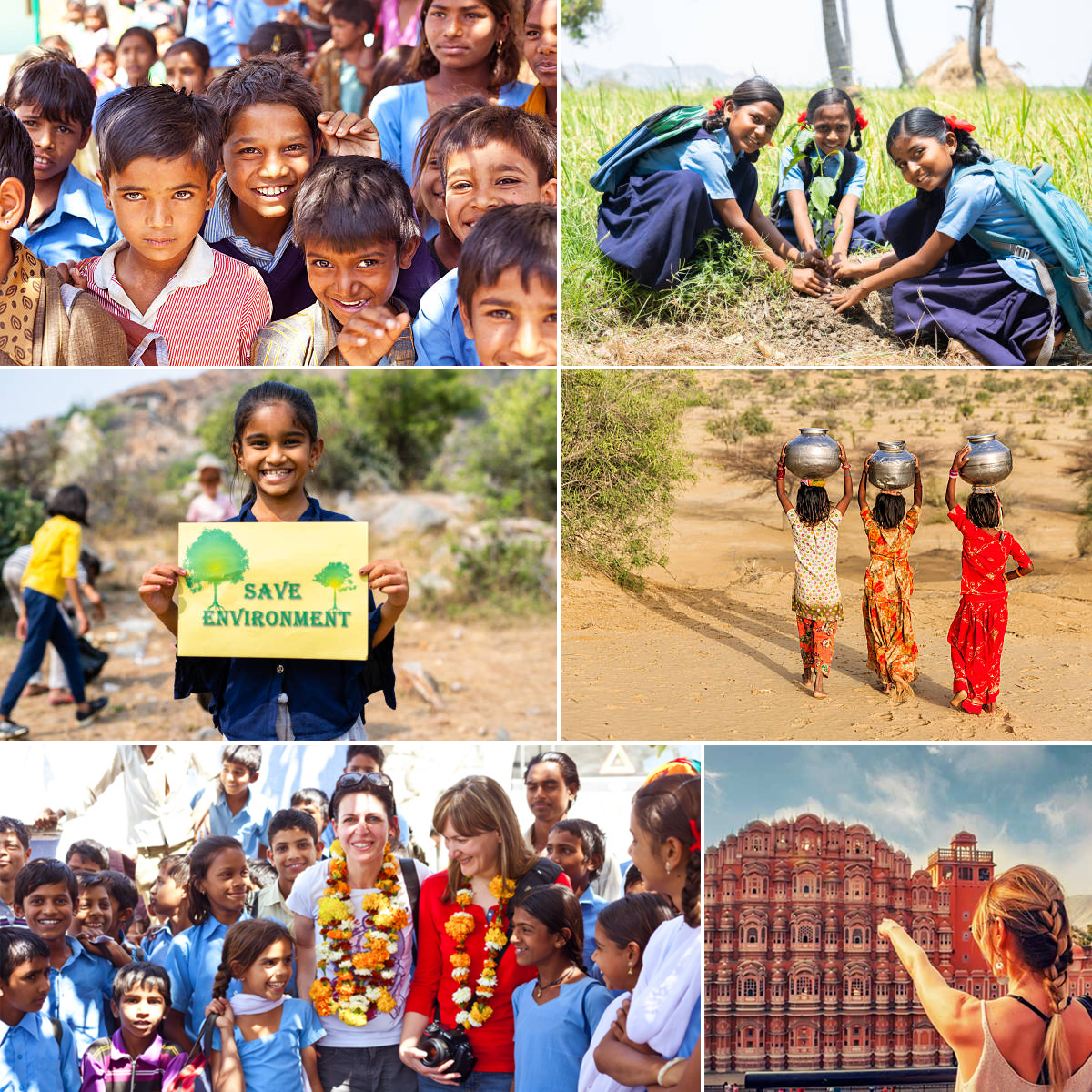 Volunteer Jaipur Tour Program with community participation and cultural sightseeing